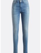 GUESS Blugi skinny cu aspect decolorat 1981 - Albastru lavanda