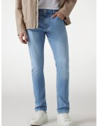 GUESS Blugi slim fit de denim - Albastru deschis