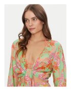 GUESS Bluza crop de plaja cu imprimeu paisley - Verde