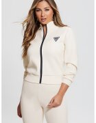 GUESS Bluza cu fermoar pentru antrenament - Crem