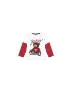 GUESS Bluza cu imprimeu si maneci lungi