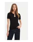 GUESS Bluza cu imprimeu uni
