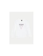 GUESS Bluza cu logo din bumbac
