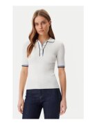 GUESS Bluza cu maneci scurte si guler fixat cu nasturi -