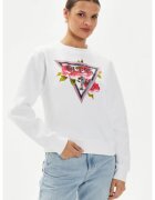GUESS Bluza dama Bumbac - Alb - Alb