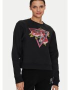GUESS Bluza dama - Bumbac - Negru - Negru