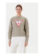 GUESS Bluza din bumbac cu logo si maneci lungi