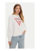 GUESS Bluza sport cu imprimeu - Alb