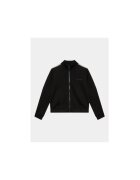 GUESS Bluza sport cu logo si fermoar