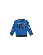 GUESS Bluza sport din bumbac organic cu logo supradimensionat