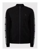 GUESS Bluzon cu fermoar si benzi logo -