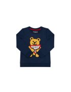 GUESS Bluzon din bumbac cu ursulet