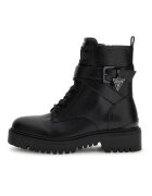 GUESS Bocanci de piele ecologica Olsy - Negru