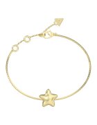 GUESS Bratara cu logo stea - Auriu