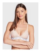 GUESS Bustiera de dantela cu banda logo