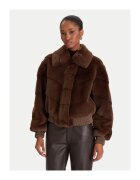GUESS by Marciano Palton dama - blana artificiala - maro -