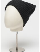GUESS Caciula tricotata cu logo discret - Negru