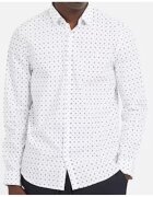 GUESS Camasa barbati - Bumbac - Alb32` - Alb