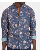 GUESS Camasa barbati - Modal - Multicolor - Bleumarin