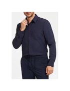 GUESS Camasa barbati - Poliamida - Slim fit - Bleumarin - Bleumarin