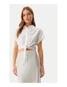 GUESS Camasa crop din Lyocell -