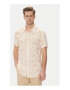 GUESS Camasa cu maneca scurta si imprimeu tropical