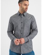 GUESS Camasa din amestec de modal - Gri