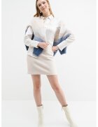 GUESS Camasa uni cu guler fixat cu nasturi - Crem