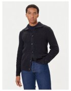 GUESS Cardigan barbatesc bleumarin