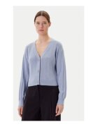 GUESS Cardigan cu decolteu in V si maneci cazute