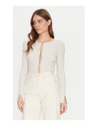 GUESS Cardigan slim fit cu decolteu la baza gatului