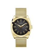 GUESS Ceas barbatesc GW0794G2 - mecanism Quartz - curea din otel - diametru 42 mm - culoare aurie