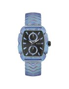 GUESS Ceas barbatesc model GW0885G2 - mecanism Quartz - carcasa neagra - curea albastra - 39mm - 5ATM