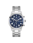 GUESS Ceas barbati GW0917G1 - quartz - otel - gri metalizat - 44mm - 5 ATM