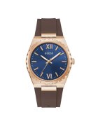 GUESS Ceas barbati U1451G2M - quartz - maro - silicon - 42mm