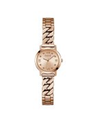 GUESS Ceas dama model GW0867L3 - mecanism quartz - rezistent la apa 3 ATM - culoare roz aurie - diametru 25 mm