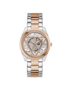 GUESS Ceas dama U1421L2M 40mm otel - curea roz aurie - mecanism quartz - rezistent la 3 ATM