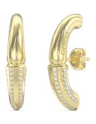 GUESS Cercei cu cristale - Auriu