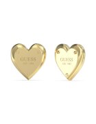 GUESS Cercei in forma de lacat inima - Auriu/Argintiu