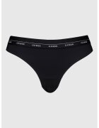 GUESS Chiloti brazilieni cu banda logo - Negru
