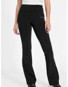 GUESS Colanti evazati cu talie inalta - pentru fitness - Negru