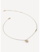 GUESS Colier cu pandantiv cu fluture - Auriu