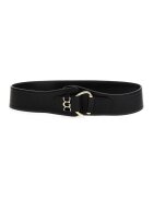 GUESS Curea cu model uni si catarama - Negru