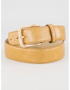GUESS Curea din piele ecologica cu detaliu logo
