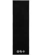 GUESS Fular cu broderie logo - Negru/Argintiu