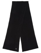 GUESS Fular tricotat cu model torsade - Negru