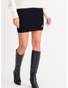 GUESS Fusta cu model torsade - Negru