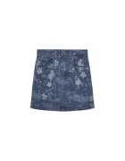 GUESS Fusta din denim cu model floral