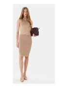 GUESS Fusta midi creion cu model