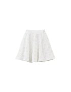 GUESS Fusta pentru fete - bumbac alb - 134